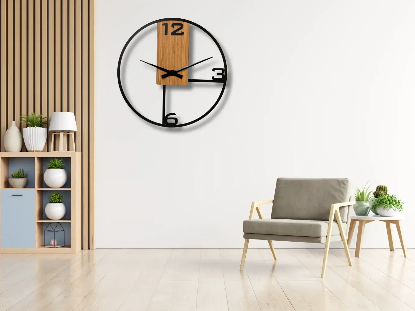 ZEGAR "AGA" LOFT 50 CM - obrazek 5