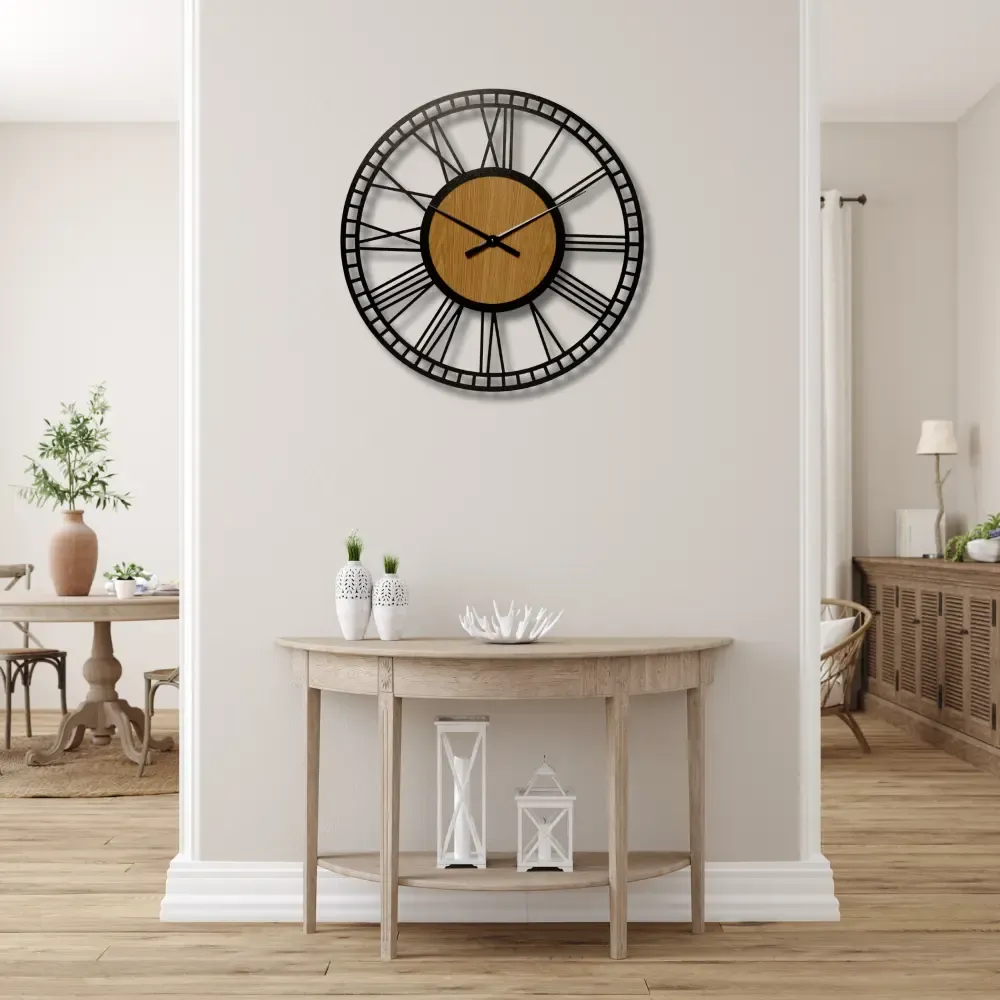 Zegar "RZYMSKI Z MINUTAMI" 70 cm - obrazek 7